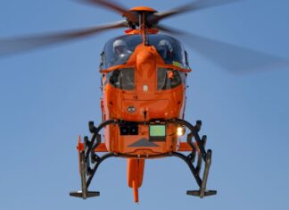 Mit einem Rettungshubschrauber wurde der Arbeiter ins Krankenhaus geflogen. (Symbolbild) 