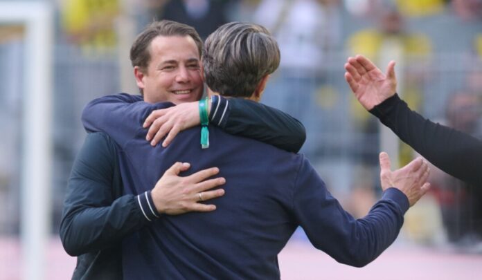 BVB-Sportchef Lars Ricken ist zufrieden mit dem Auftreten in den USA.