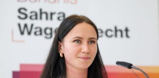 Anastasia Wirsing ist frischgewählte Bundesvorsitzende des BSW-Jugendbündnisses.