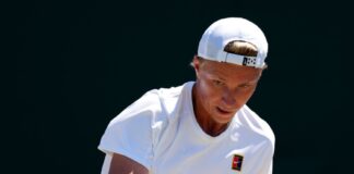 Max Schönhaus kämpfte sich in Wimbledon bis ins Halbfinale.