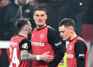 Bayer-Star Patrik Schick findet, dass Wirtz und Xhaka kaum zu ersetzen sind. 