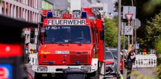 Viele Patienten wurden in andere Gebäude auf dem Gelände verlegt.