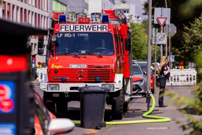 Viele Patienten wurden in andere Gebäude auf dem Gelände verlegt.
