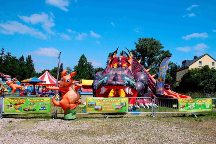 Der Hüpfburgenpark kommt nach Wuppertal. Foto: OMK MEDIA/Oliver M. Klamke Der Hüpfburgenpark kommt nach Wuppertal. Foto: OMK MEDIA/Oliver M. Klamke