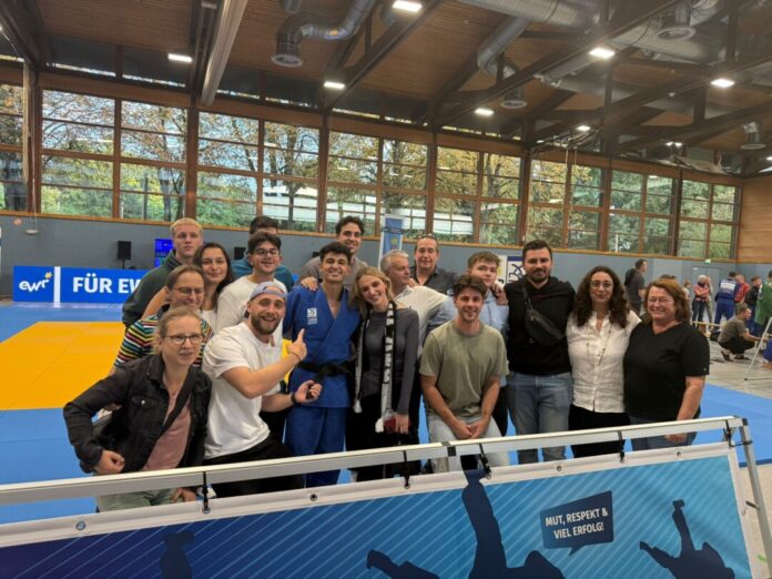 Der Judoka Christos Pintsis ist offiziell aus der Bundesliga verabschiedet worden. Foto: TSV Einigkeit