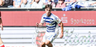 Jan-Simon Symalla beim Saisonauftakt in der 3. Liga in Aktion - gegen den VfB Stuttgart II holten die Zebras drei Punkte. Foto: MSV Duisburg / Nico Herbertz