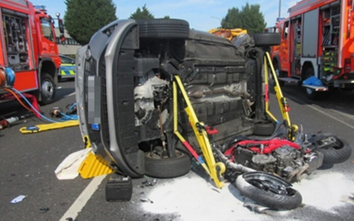 Die Einsatzstelle in Langenfeld. Foto: Kreispolizeibehörde Mettmann