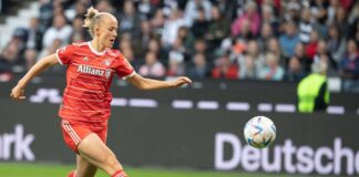 Bayern-Stürmerin Lea Schüller wird zum Saisonstart vor einer Rekordkulisse spielen.