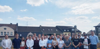 Der Tischlernachwuchs aus dem Kreis Mettmann. Foto: Kreishandwerkerschaft