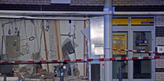 Für diese Geldautomatensprengung in Solingen sollen die Verdächtigen unter anderem verantwortlich sein. (Archivbild)