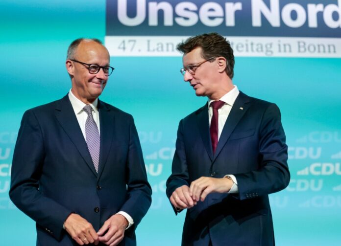 Der Bundeskanzler kündigt zwei Wochen vor den Kommunalwahlen in Nordrhein-Westfalen den lange erwarteten Startschuss zur Altschuldenhilfe des Bundes an.