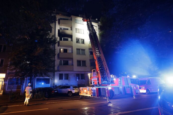 Der Feuerwehr gelang es schnell, den Brand zu löschen.