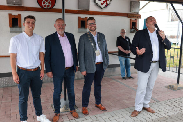 Ansgar Kessel, Tim Rohrbach und Sven Pallessen, Foto Alexander Heinz