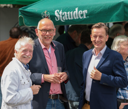 Robert Ellenbeck, AndreascKellersmann und Rainer Vogt, Bild: Alexander Heinz