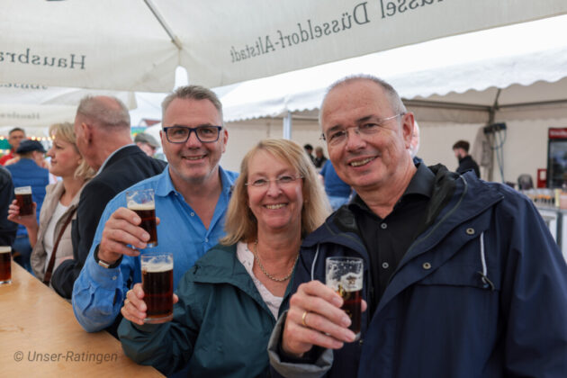 Thomas Angst, Marion und Klaus Weber, Bild:Alexander Heinz