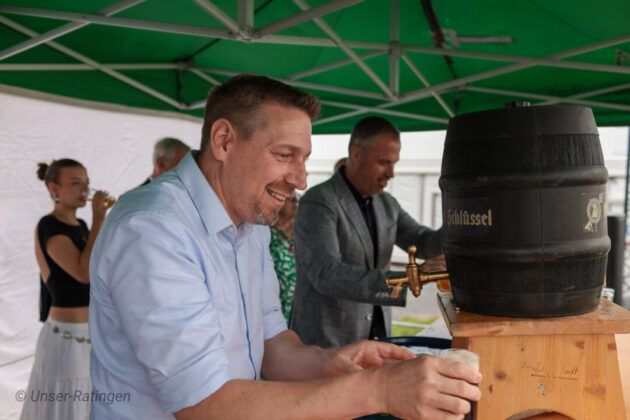 Schlüssel Alt vom Fass auf dem Schützenfest 2025, Bild: Alexander Heinz