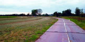 Die Baustraße ist bereits gelegt. Foto: BRW