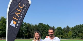 Thea Felicitas und Mark Wirtz engagieren sich als Sponsor. Foto: SSVg Heiligenhaus