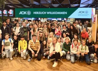Fünf Schulklassen aus Wülfrath und eine Schulklasse aus Hilden gewannen den Kreativwettbewerb. Foto: AOK