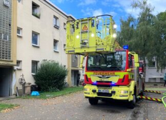 Der Einsatzort in Ratingen-West. Foto: FW Ratingen