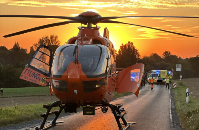 "Christoph 3" aus Köln war in Ratingen im Einsatz. Foto: FW Ratingen