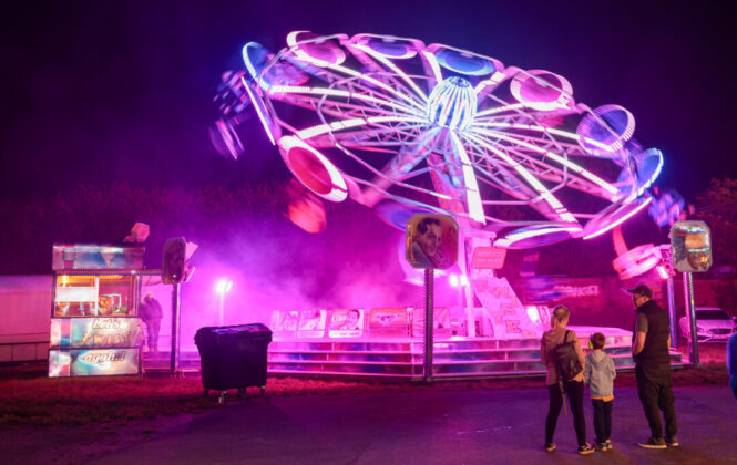 Flug durch die Nacht, Bild: Alexander Heinz