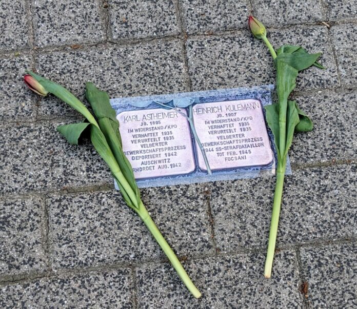 Gedenken an den Velberter Karl Astheimer. Foto: privat