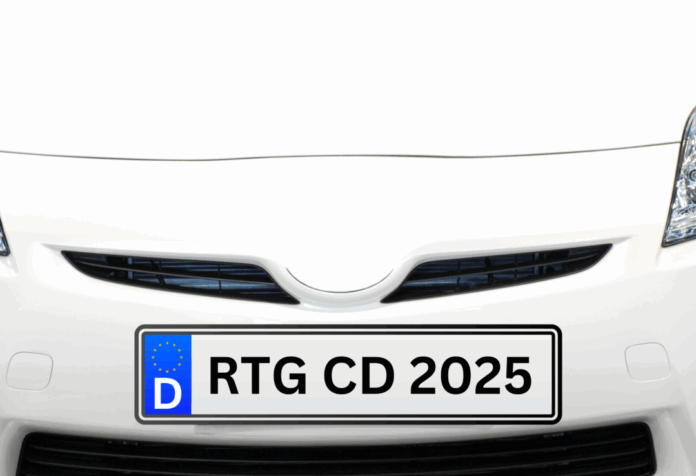 "RTG" könnte die Abkürzung für Ratingen auf einem Autokennzeichen sein. Bild: CDU Ratingen