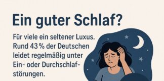 Folgen von Schlafmangen, Bild mit KI erstellt