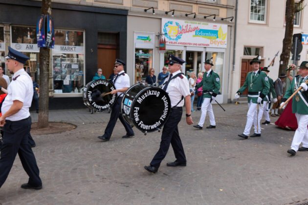 Impression aus Ratingen am Tag des großen Schützenumzugs, Bild: Alexander Heinz