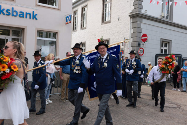 Impression aus Ratingen am Tag des großen Schützenumzugs, Bild: Alexander Heinz