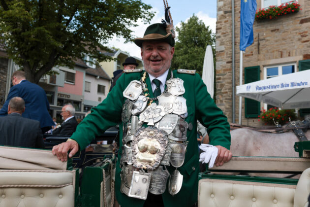 Impression aus Ratingen am Tag des großen Schützenumzugs, Bild: Alexander Heinz