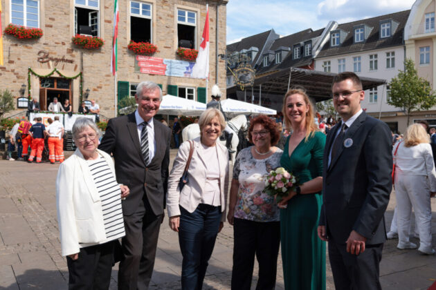 Impression aus Ratingen am Tag des großen Schützenumzugs, Bild: Alexander Heinz