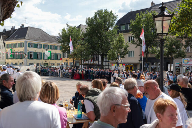 Impression aus Ratingen am Tag des großen Schützenumzugs, Bild: Alexander Heinz
