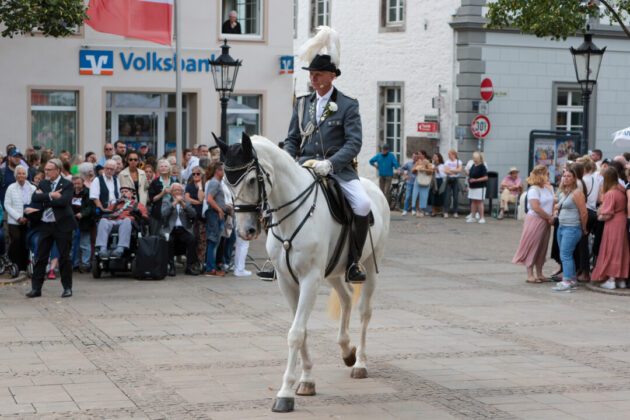 Impression aus Ratingen am Tag des großen Schützenumzugs, Bild: Alexander Heinz