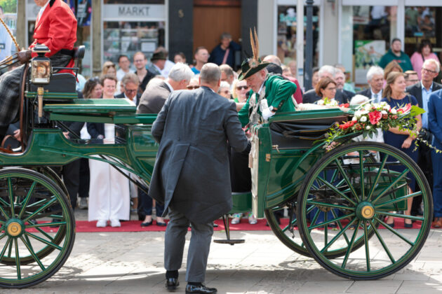 Impression aus Ratingen am Tag des großen Schützenumzugs, Bild: Alexander Heinz