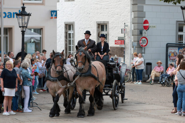 Impression aus Ratingen am Tag des großen Schützenumzugs, Bild: Alexander Heinz