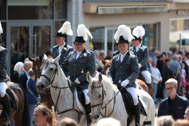 Impression aus Ratingen am Tag des großen Schützenumzugs, Bild: Alexander Heinz