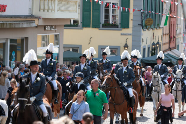 Impression aus Ratingen am Tag des großen Schützenumzugs, Bild: Alexander Heinz