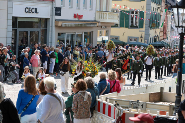Impression aus Ratingen am Tag des großen Schützenumzugs, Bild: Alexander Heinz
