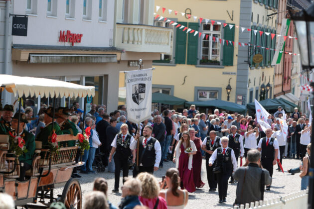 Impression aus Ratingen am Tag des großen Schützenumzugs, Bild: Alexander Heinz