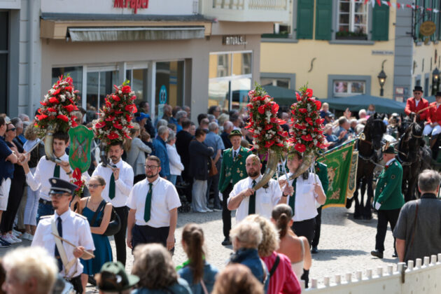Impression aus Ratingen am Tag des großen Schützenumzugs, Bild: Alexander Heinz