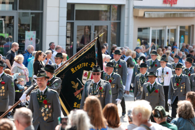 Impression aus Ratingen am Tag des großen Schützenumzugs, Bild: Alexander Heinz