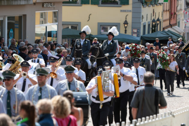 Impression aus Ratingen am Tag des großen Schützenumzugs, Bild: Alexander Heinz