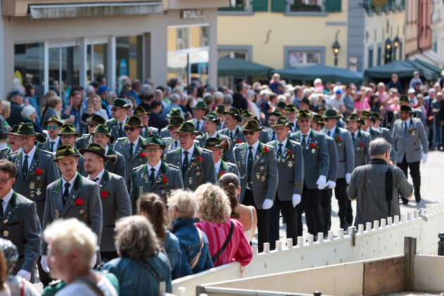 Impression aus Ratingen am Tag des großen Schützenumzugs, Bild: Alexander Heinz