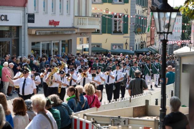 Impression aus Ratingen am Tag des großen Schützenumzugs, Bild: Alexander Heinz