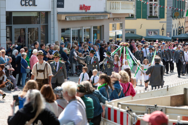 Impression aus Ratingen am Tag des großen Schützenumzugs, Bild: Alexander Heinz