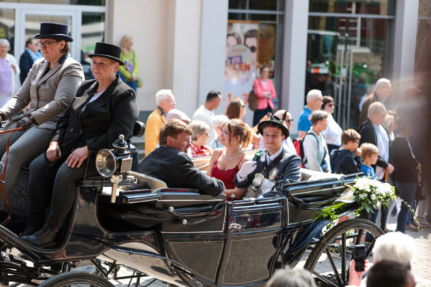 Impression aus Ratingen am Tag des großen Schützenumzugs, Bild: Alexander Heinz