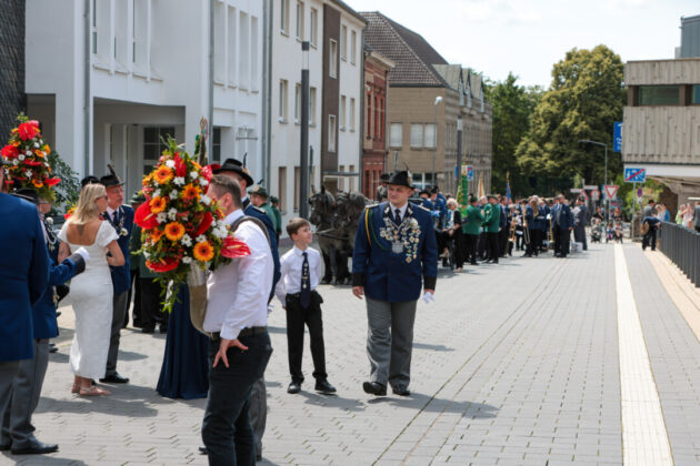 Impression aus Ratingen am Tag des großen Schützenumzugs, Bild: Alexander Heinz