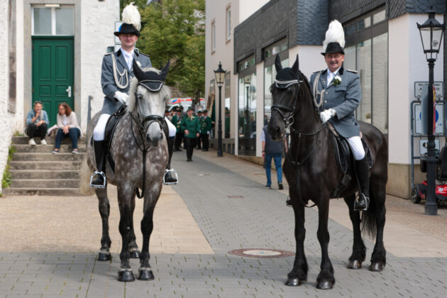 Impression aus Ratingen am Tag des großen Schützenumzugs, Bild: Alexander Heinz